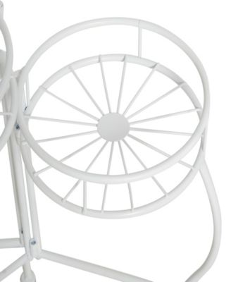 Metal Indoor Outdoor 3 Tier Starburst Plant Stand