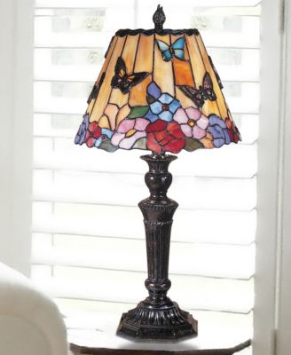 Butterfly Peony Table Lamp