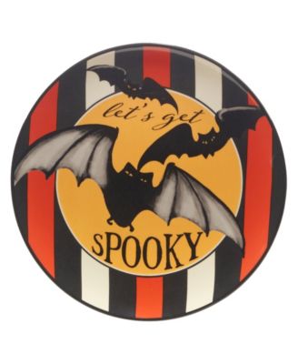 Spooky Halloween Set of 4 Dessert Plates, Service for 4