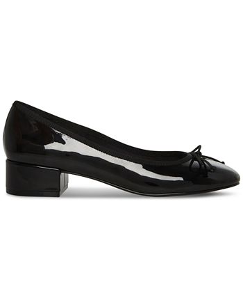 Steve Madden Women's Cherish Block-Heel Ballet Flats - Macy's