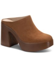 Macy's clogs and clearance mules