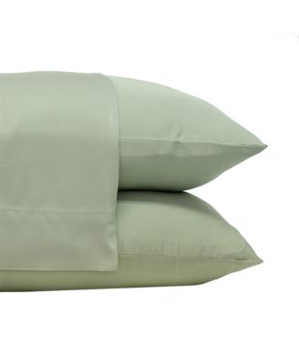 Classic 2-Piece Twill Pillowcase Set | Tahitian Breeze | Standard | Viscose Material | Allergy Resistant, Thermal-Regulating & Extra soft