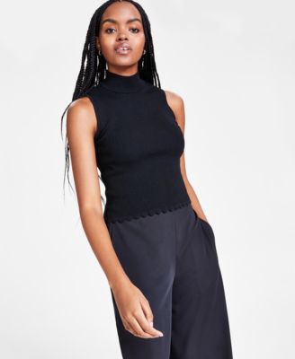alfani mock neck top