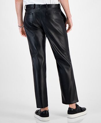 Royalty by Maluma Men's Faux-Leather Biker Pants, Created For Macy's -  Macy's