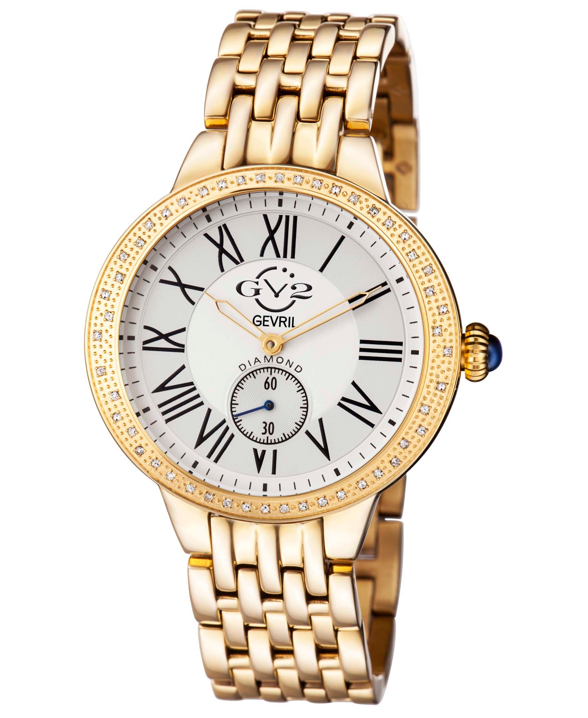 Gv2 By Gevril Women's Astor Swiss Quartz Gold-tone Stainless Steel Watch 40mm