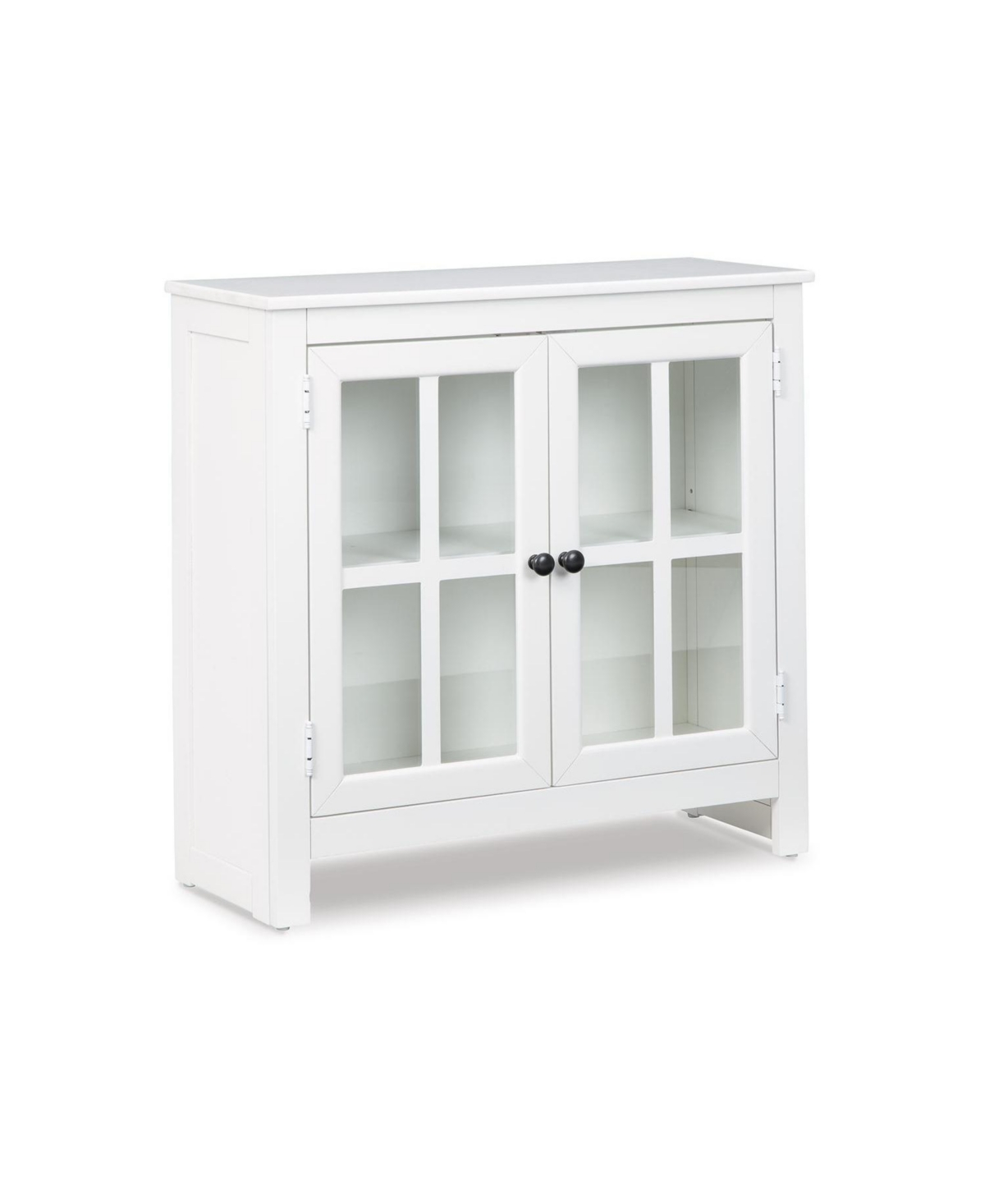 Signature Design By Ashley Nalinwood Accent Cabinet In White