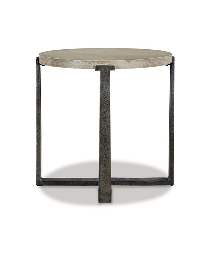 Signature Design By Ashley Dalenville Round End Table - Macy's