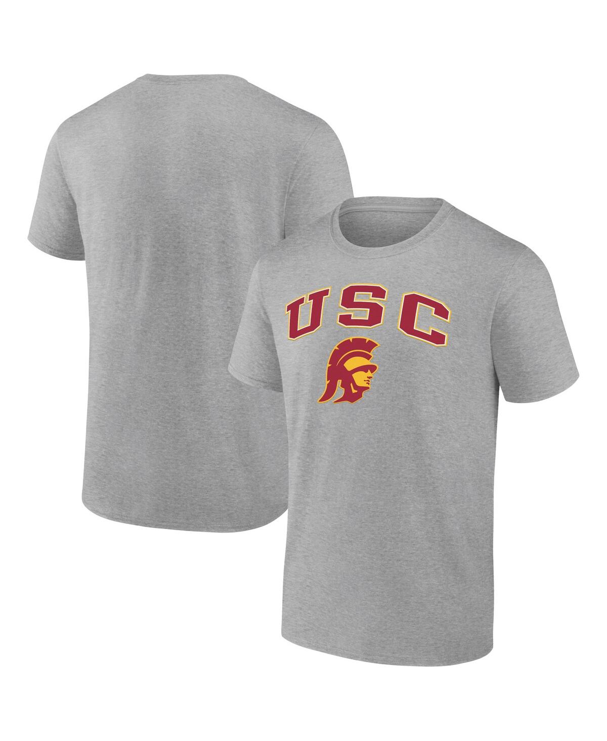 Fanatics Men's  Gray Usc Trojans Campus T-shirt