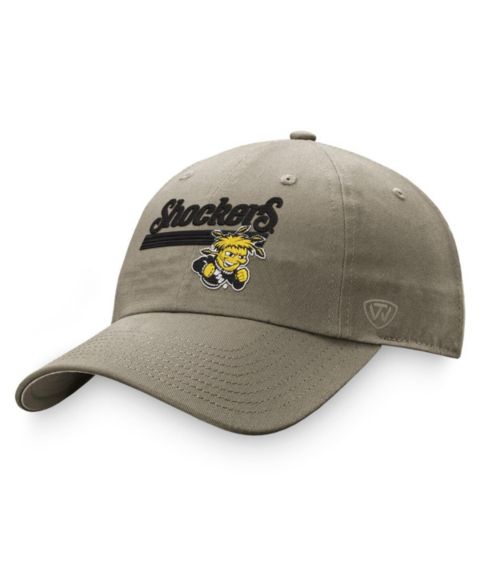 Мужская кепка Top of the World Khaki Wichita State Shockers Slice Adjustable Hat