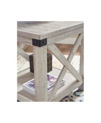 Carynhurst Rectangular End Table