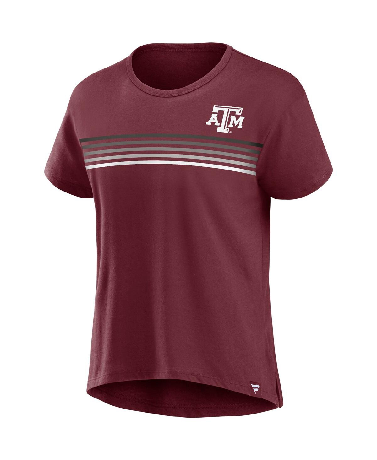 Fanatics Women's  Maroon Texas A&m Aggies Tie Breaker T-shirt In Maroon