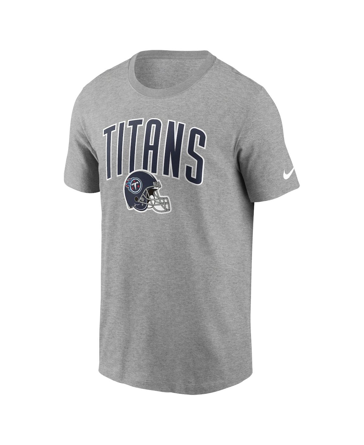 Men's Nike Heathered Gray Dallas Cowboys Primary Logo T-Shirt