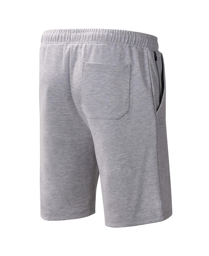 MSX by Michael Strahan Men's Heather Gray Miami Dolphins Trainer Shorts ...