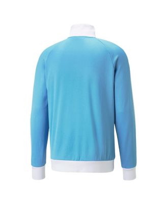 Men's Sky Blue Manchester City ftblHeritage T7 Raglan Full-Zip Track Jacket