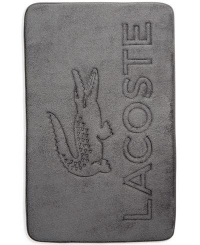 Lacoste Memory Foam Logo Rug
