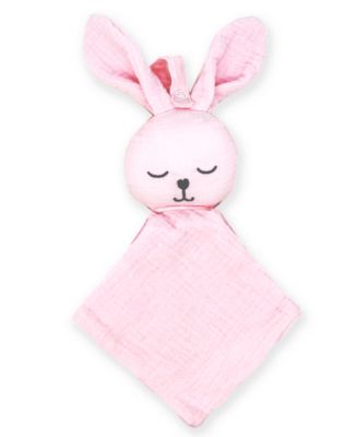 Baby Girls Pacifier Keeper and Bunny Plush, 2 Piece Set