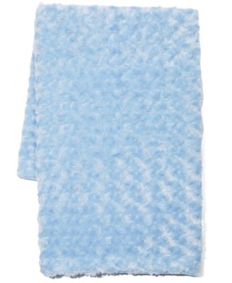 Baby Boys Curly Plush Blanket With Nunu, 2 Piece Set