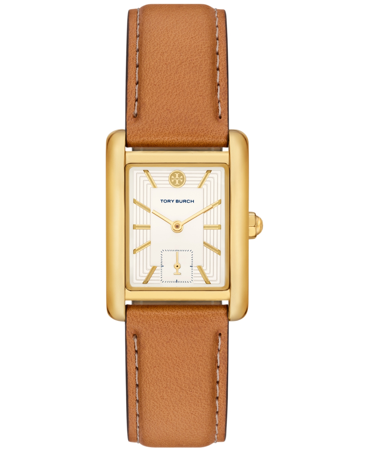 Women's The Eleanor Luggage Leather Strap Watch 25mm - Brown