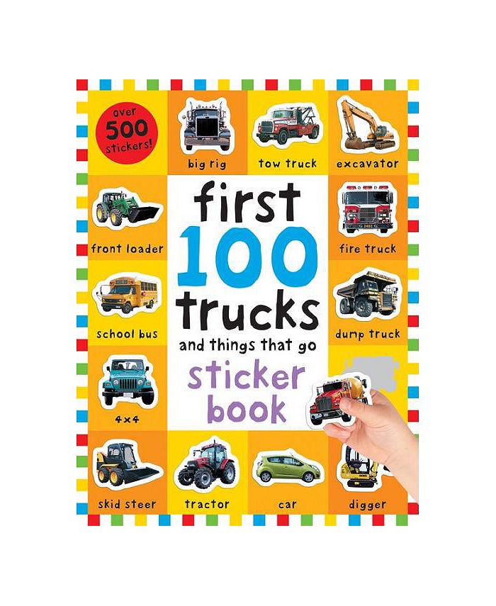 Barnes & Noble First 100 Stickers Trucks and Things That Go Sticker