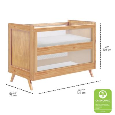 Breathable Mesh 3-in-1 Convertible Crib — Greenguard Gold Certified