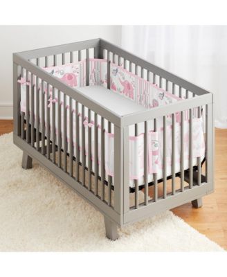 Breathable Mesh Liner for Full-Size Cribs, Classic 3mm Mesh (Size 4FS Covers 3 or 4 Sides)