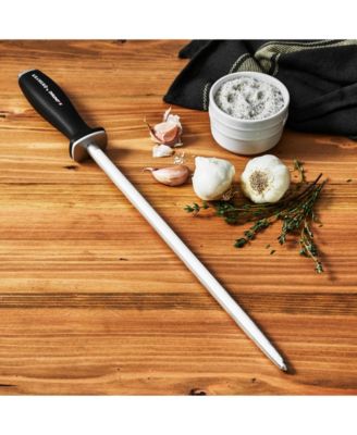 Kramer by J.A. Henckels 12" Double Cut Honing Steel with Plastic Handle