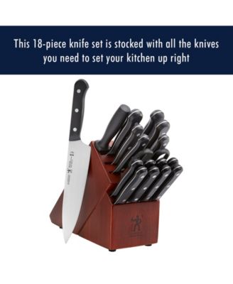 HENCKELS Solution 18 Piece Knife Block Set
