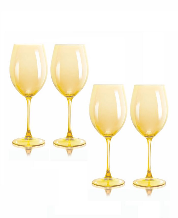 Qualia Glass Carnival All Purpose 20 oz Wine Glasses, Set of 4 Macy's