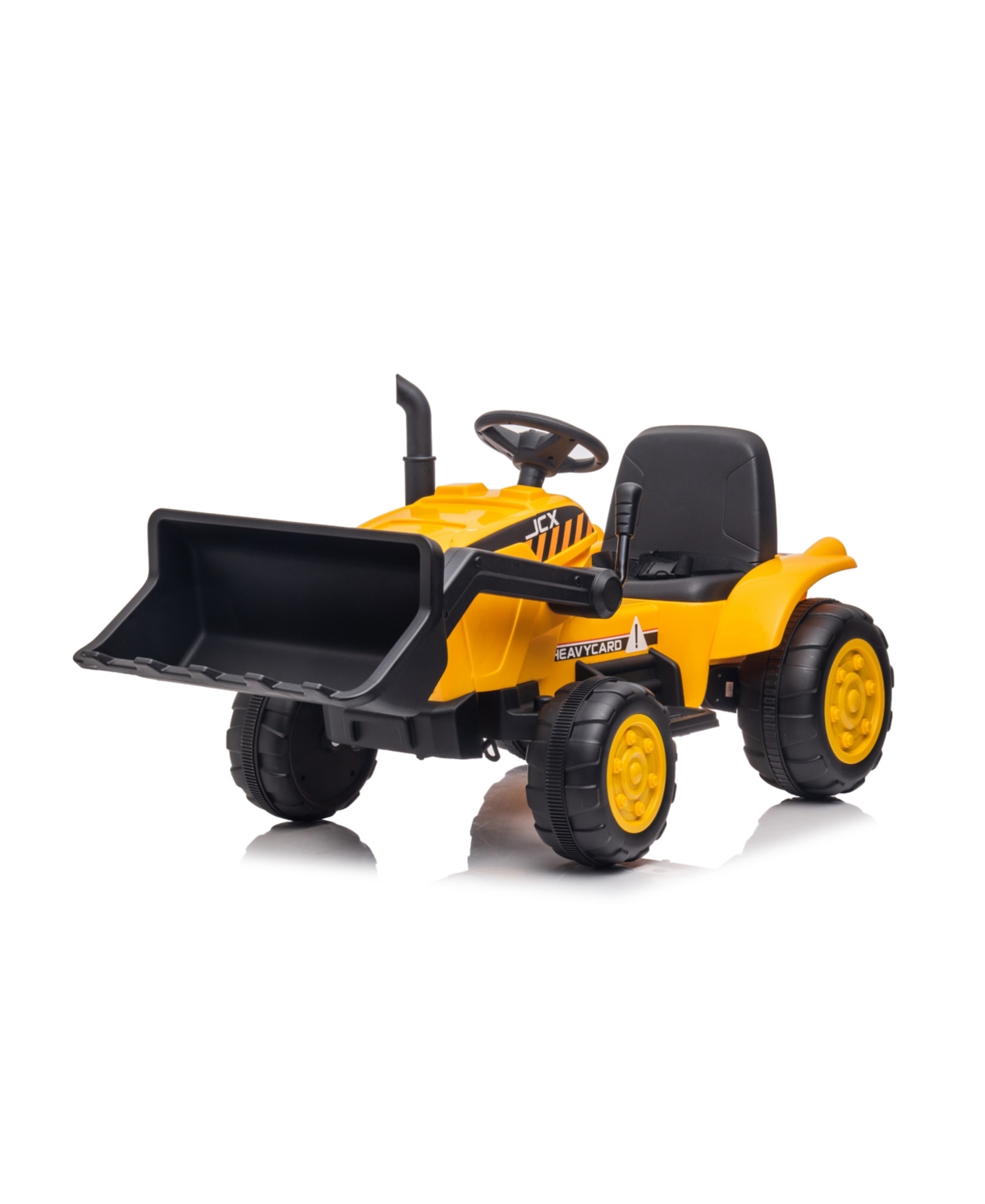 Freddo Babies' 12v Excavator 1 Seater Ride On For Kids In Yellow