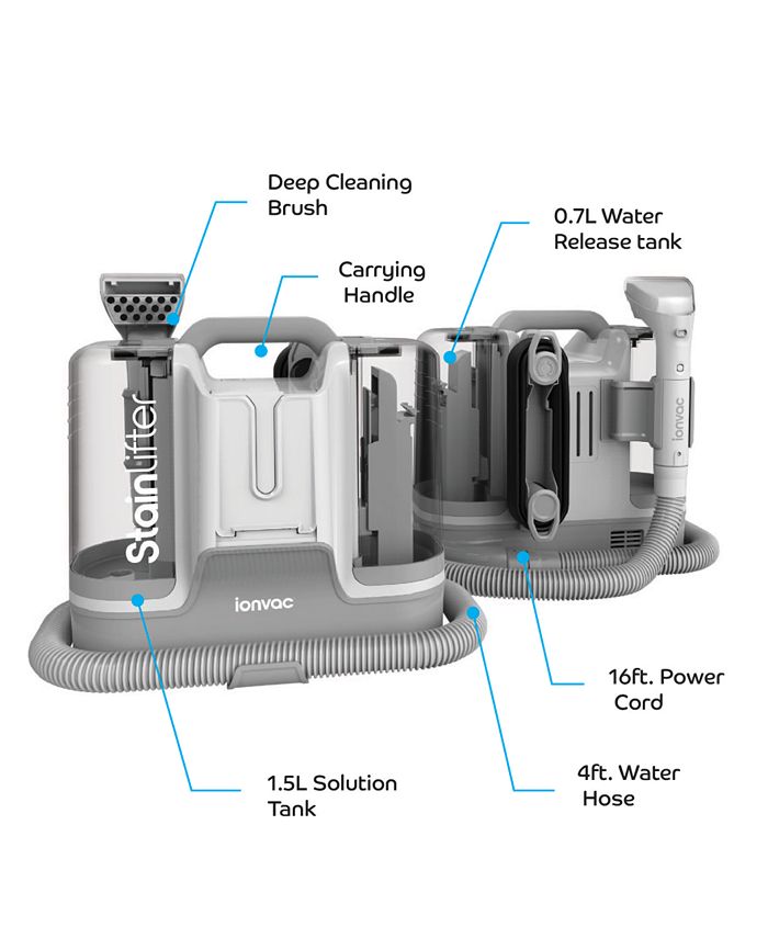 Tzumi ionvac StainLifter Portable Carpet & Upholstery Cleaner Macy's