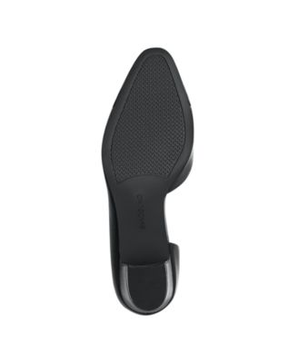 Women's Laynier Cap Toe D'Orsay Block Heel Pumps