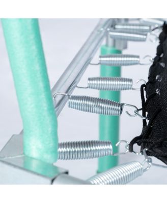 JumpKing 7' Trampoline with Mini Basketball Hoop