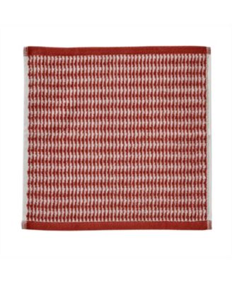 Long Borough Turkish Cotton 4 Piece Washcloth Set, 12" x 12"