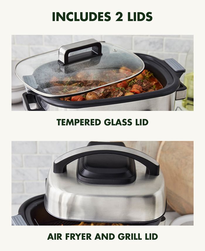 GreenPan Bistro 13in1 MultiCooker Air Fryer Grill Macy's