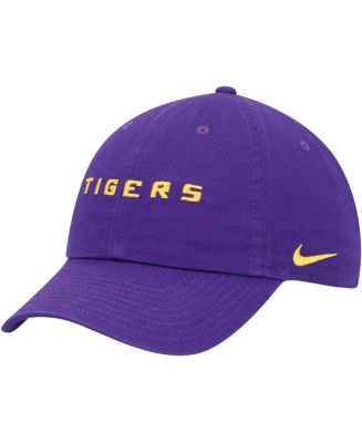 Nike Men's Purple LSU Tigers Heritage86 Wordmark Adjustable Hat - Macy's