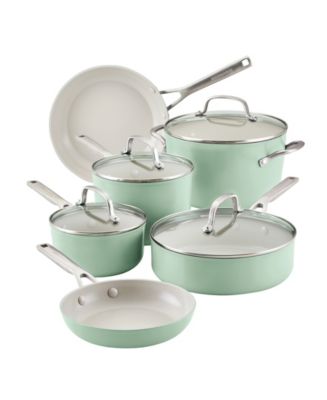 KitchenAid Hard Anodized Ceramic Nonstick 10 Piece Set - Macy's