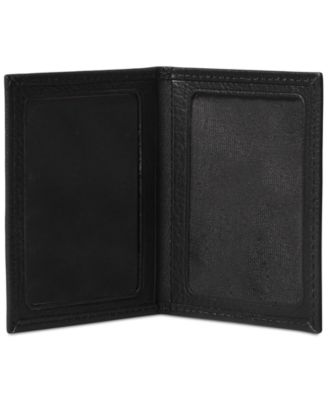 Polo Ralph Lauren Men's Pebbled Leather Passcase - Macy's