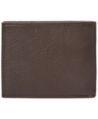 Men's Pebbled Leather Passcase