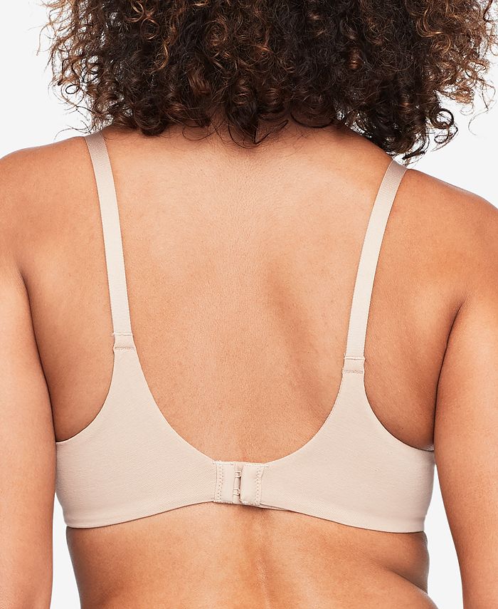 Warner's Warners® Invisible Bliss® Cotton Comfort Wireless Lift T-shirt Bra RN0141A - Macy's