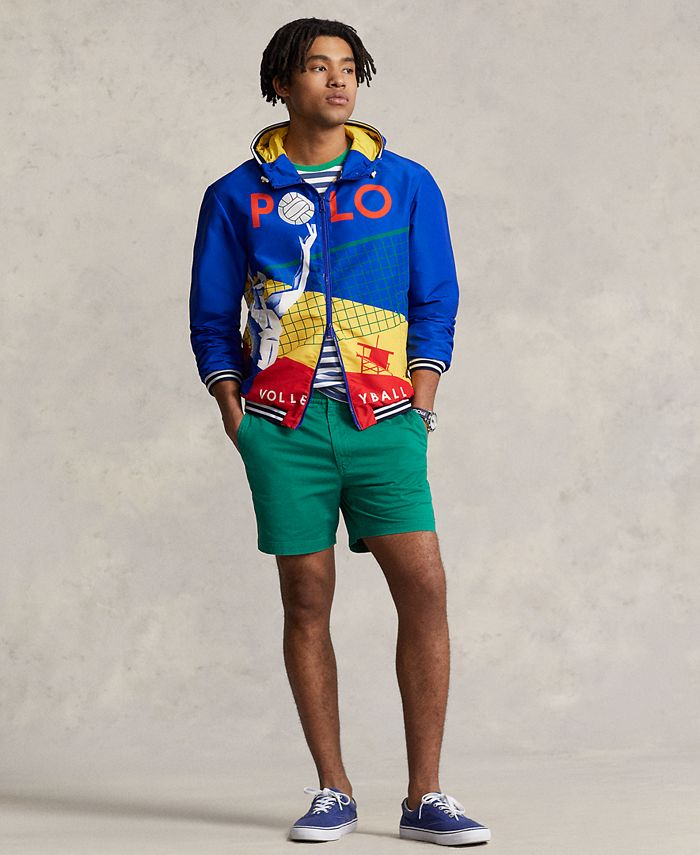 Polo Ralph Lauren Men's Graphic Hooded Jacket - Macy's