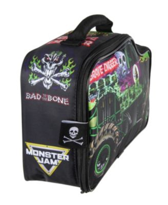 Grave Digger Truck Shaped Insulated Big Large Work Lunch Box Bag