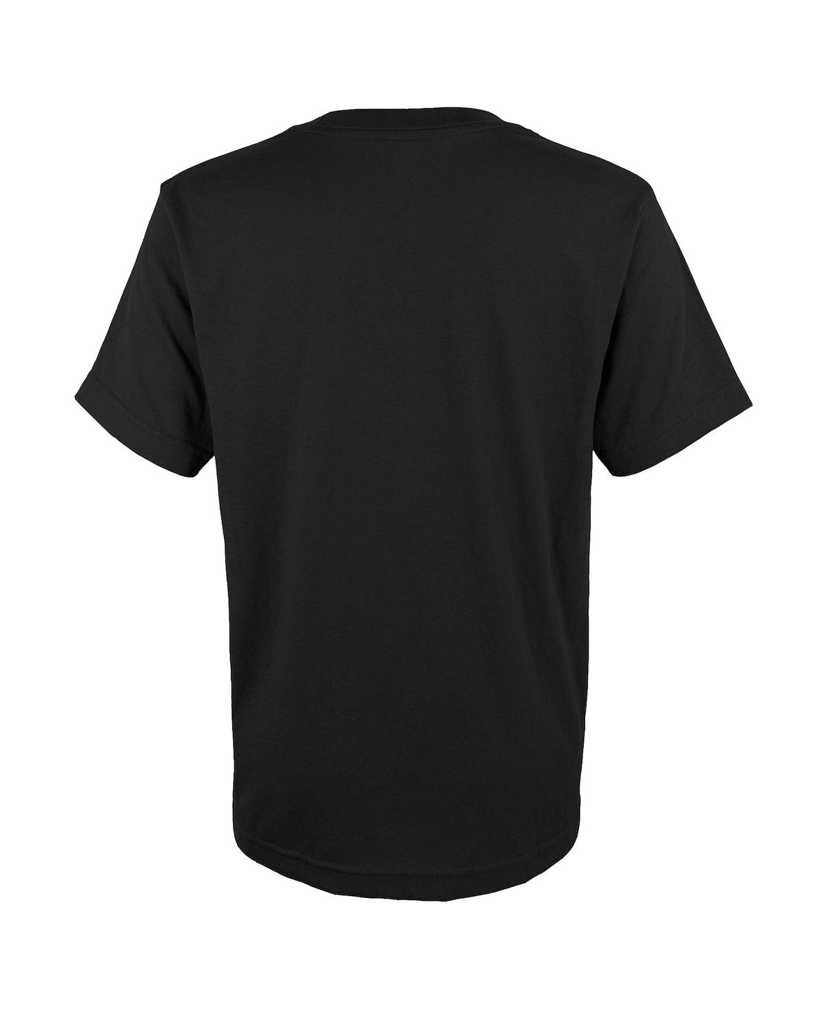 Fanatics Big Boys And Girls  Branded Black Vegas Golden Knights 2023 Western Conference Champions T-s In Black