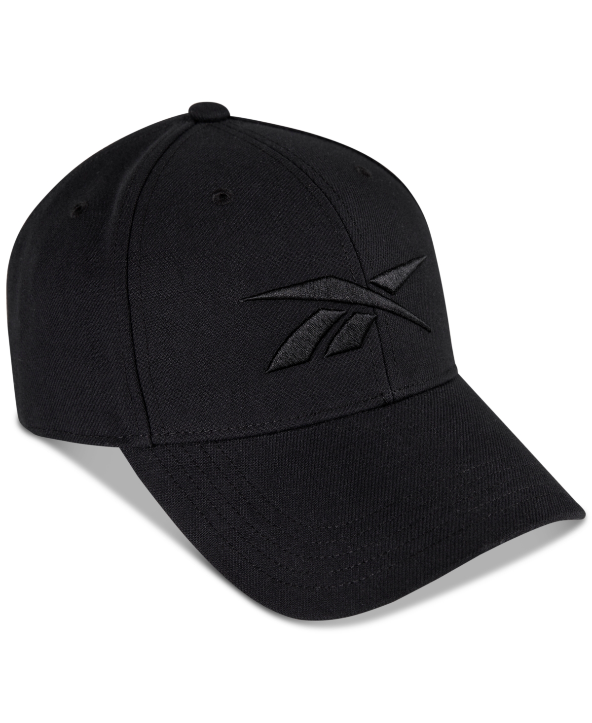 Reebok Logo Baseball Cap In Black