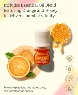 "Waves" Ultrasonic Diffuser (300 Milliliter) - Cascading Mist and Light plus Essential Oil Blend