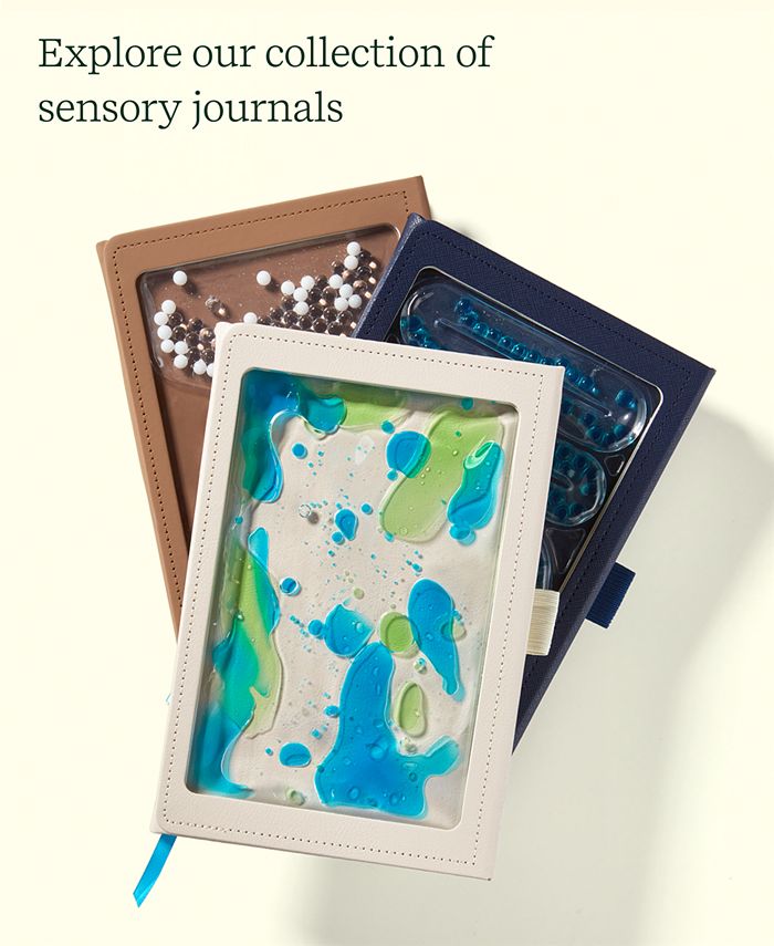 Lifelines "Find Your Path" Sensory Journal with Tactile Cover and
