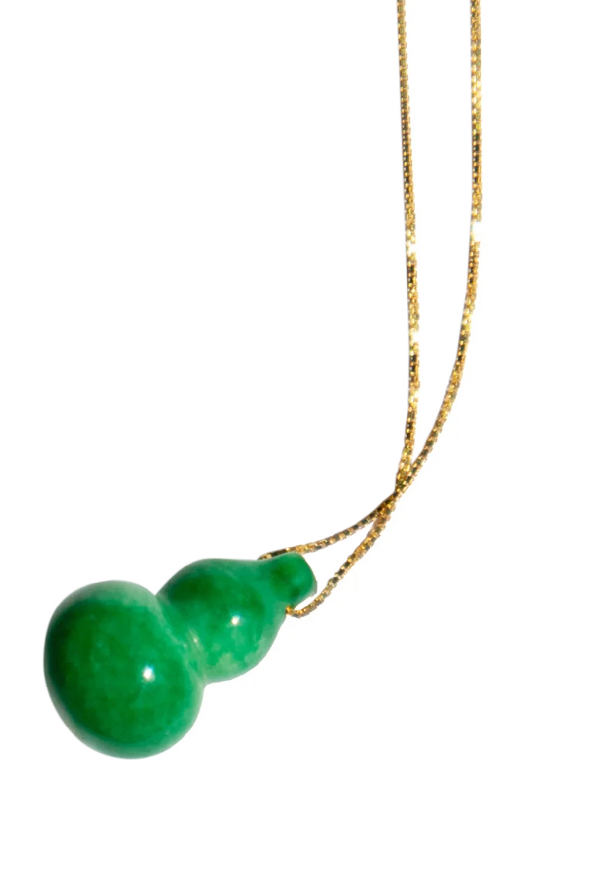 Bottle - Jade pendant necklace - Green