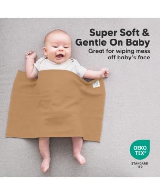 Kids 6pk Shea Baby Burp Cloths for Baby Boys and Girls, Burping Cloths for Babies, Newborn