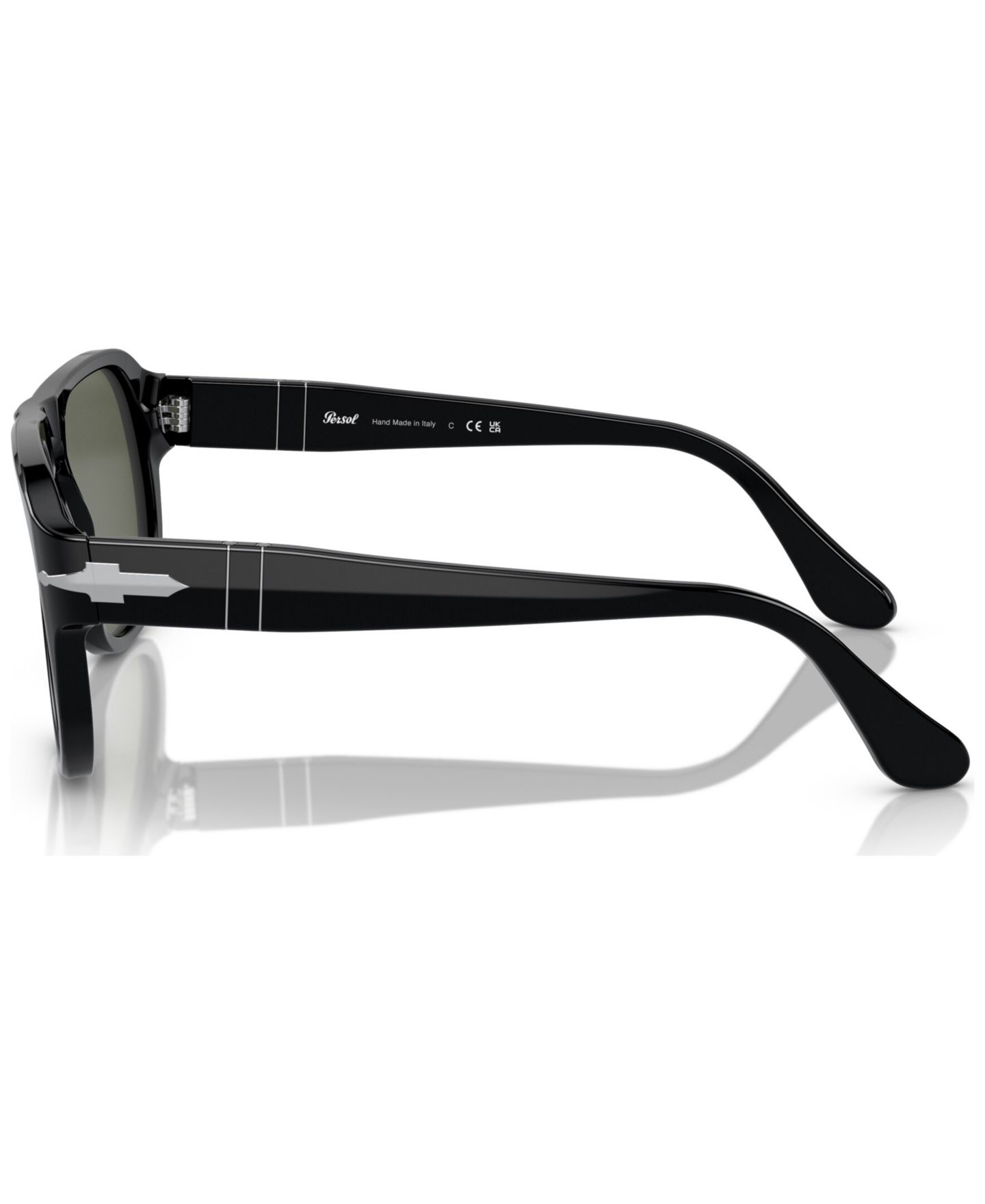 Солнцезащитные очки Persol Unisex Sunglasses, PO3310S - Jean, цвет: Чёрный — фото 6