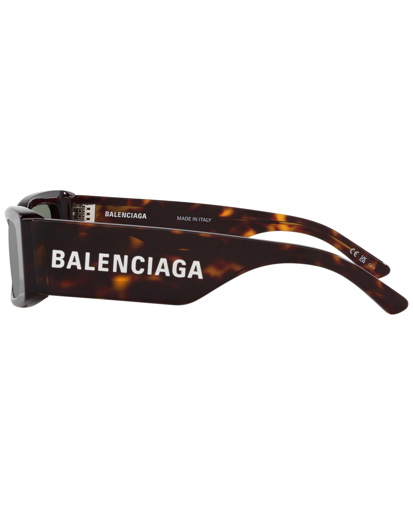 Женские солнцезащитные очки Balenciaga Sunglasses, BB0260S, цвет: Черепаховый — фото 3