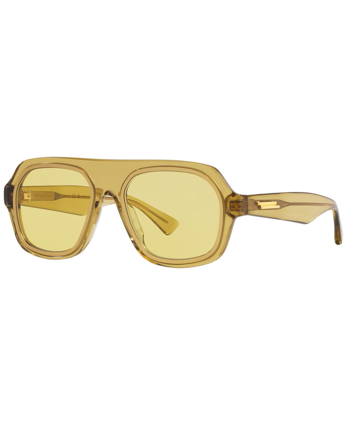Bottega Veneta Men's Sunglasses, Bv1217s In Yellow